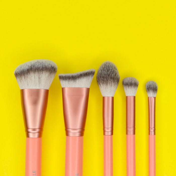 Makeup brush set highlight & contour 5/1