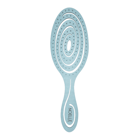 Eco-friendly hairbrush Blue Spiral