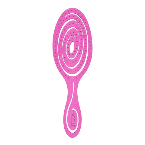 Eco-friendly hairbrush Pink Spiral