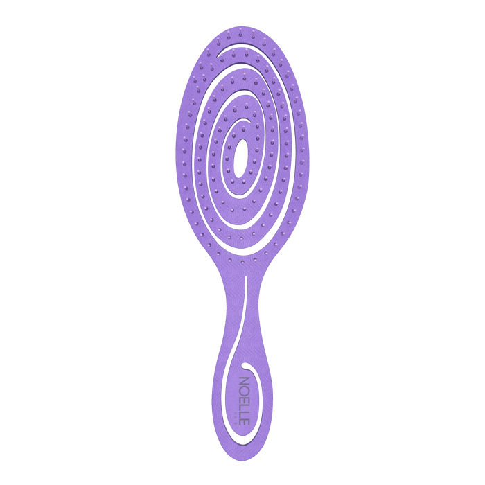 Eco-friendly hairbrush Purple Spiral