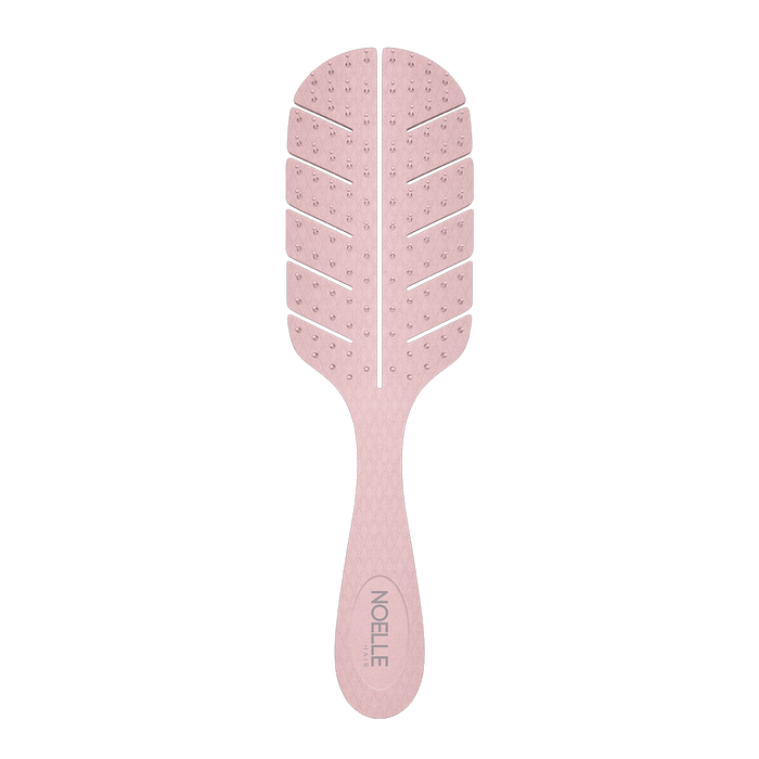 Eco-friendly hairbrush Pink Leaf