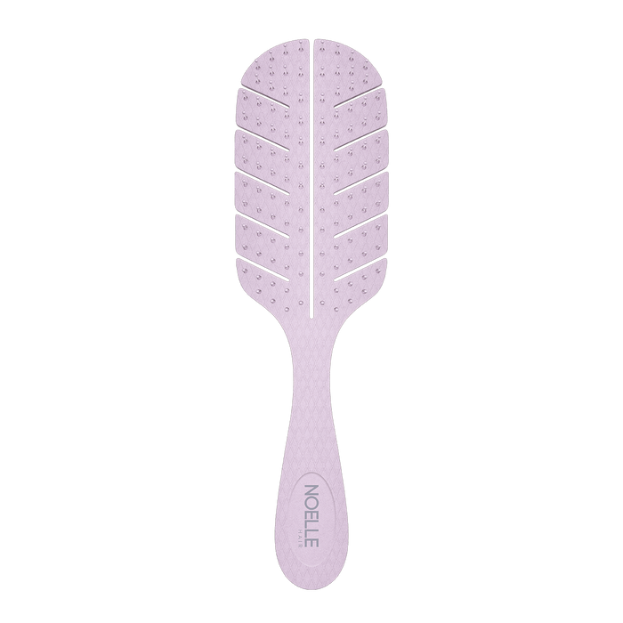 Eco-friendly hairbrush Purple Leaf