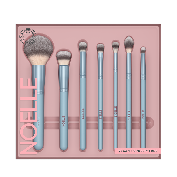 Make up brush set 7/1 blue